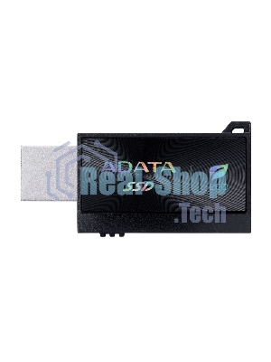 Внешний SSD ADATA SC730, 1TB, USB 3.2 Gen 2 Type-A/Type-C, R/W 600/600, черный