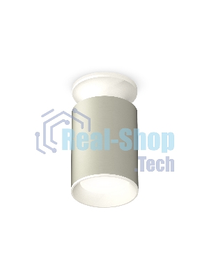 Светильник Ambrella Light XS6314061 SGR/SWH серый песок/белый песок MR16 GU5.3 (N6901, C6314, N6101)