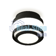 Светильник Ambrella Light XS8420002 SBK/FR черный песок/белый матовый GX53 (C8420, N8415)