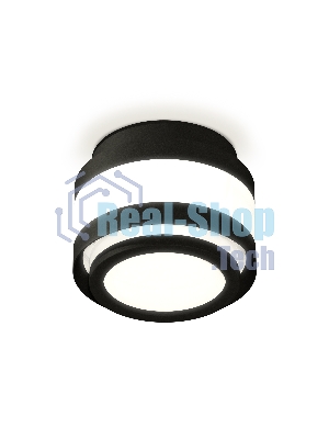Светильник Ambrella Light XS8420002 SBK/FR черный песок/белый матовый GX53 (C8420, N8415)