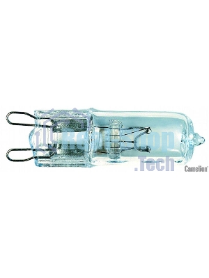 Лампа галогенная 60Вт капсула G9 2850К 240В прозр. Camelion 5555