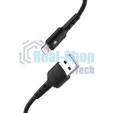 Кабель HOCO USB X25 Soarer для Lightning, 2А, 1 м, черный