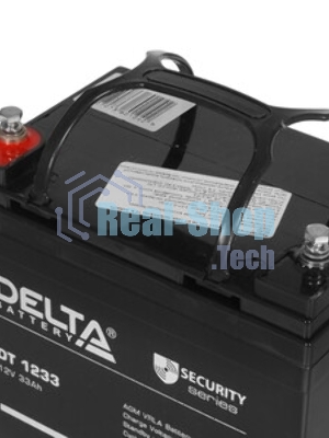 Батарея Delta DT 1233 (33 А\ч, 12В) свинцово- кислотный аккумулятор