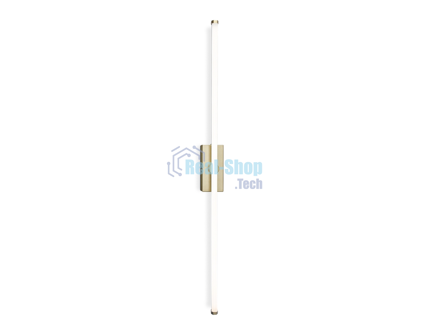 Настенный светодиодный светильник Ambrella light FL6124 GD золото 14W 3000K-6400K 610*45*80