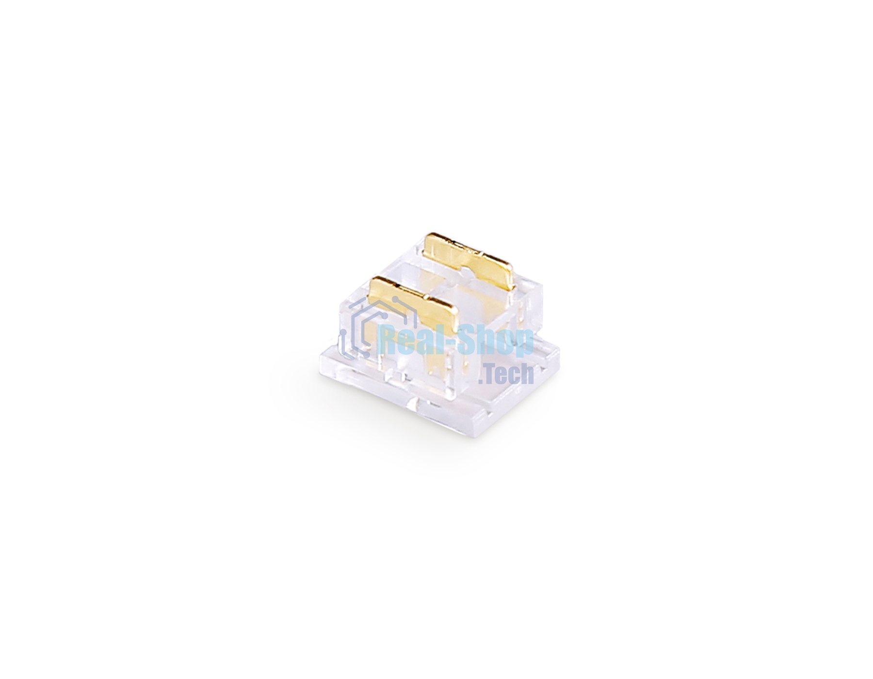 GS6361 Соединитель прямой COB 12/24V для лент 8/10mm  (2 конт.) (10шт)