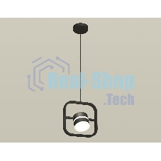 Светильник Ambrella light XB9119153 SBK/FR черный песок/белый матовый GX53 (C9119, N8445)