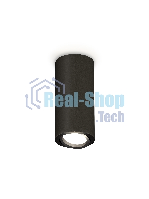 Светильник Ambrella Light XS7443002 SBK/PBK черный песок/черный полированный MR16 GU5.3 (C7443, N7002)
