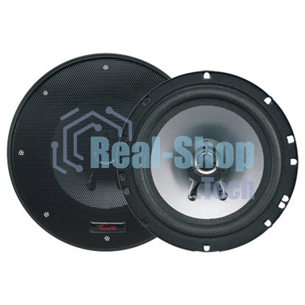 Колонки автомобильные Kicx PD-652 80Вт 92дБ 4Ом 16см (6дюйм) (ком.:2кол.) коаксиальные двухполосные
