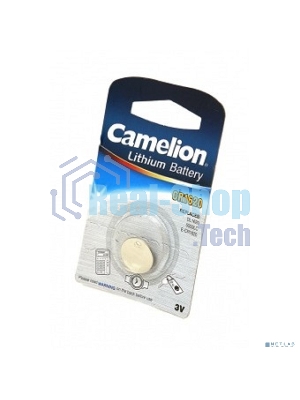 Батарейка литиевая Camelion CR1620 BL-1 (CR1620-BP1, 3V)