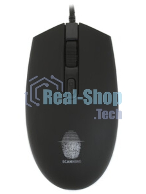 Мышь проводная Qumo Pretender M53 черный, 3200 dpi, USB, кнопки - 4