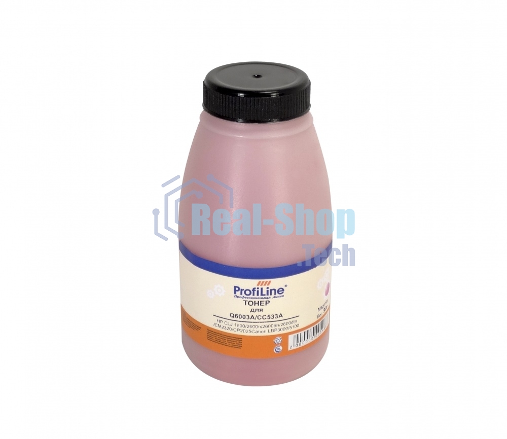 Тонер ProfiLine PL-Q6003/CC533/CE253/CE263/CE743/CB403 для HP CLJ 1600/2600n/2600dn/2600dtn/CM2320/CP2025/3525/5220/5225/4005/4025/4525/Canon LBP5000/5100 Magenta 90 гр Фасовка РФ