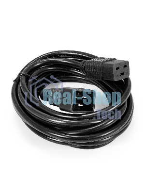 Кабель питания (UPS) ExeGate Special EC20-5S (IEC 320 C19->C20, 3*1.5мм2, CCA, черный, 5м)