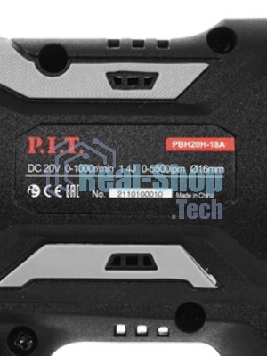 Перфоратор P.I.T. PBH20H-18A/1, SDS-plus, 20 В, 1,4 Дж, от аккумулятора