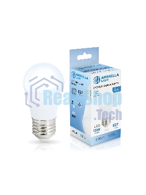 Лампа светодиодная	451306 LED G45 13W IC E27 6400K 175-265V