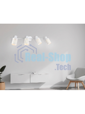 Светильник Ambrella light TR8666/4 WH белый E14/4 max 60W 760*100*190