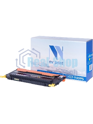 Картридж лазерный NVPrint совместимый Samsung CLT-Y409S Yellow для CLP-310/310N/315 (1000k)