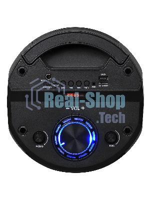 Минисистема Hyundai H-MC170 черный 80Вт/FM/USB/BT/SD/MMC