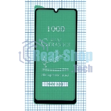 Керамическая пленка (стекло) для Samsung A31 черный
