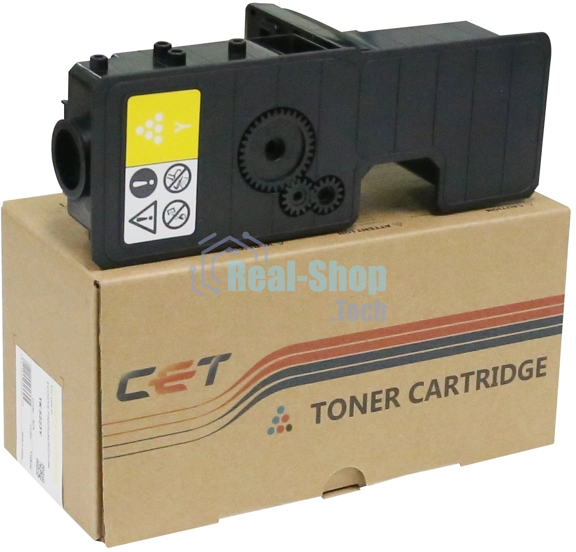 Картридж лазерный CET CET141136R TK-5220Y желтый (1200 стр.) для Kyocera ECOSYS P5021cdn/M5521cdn