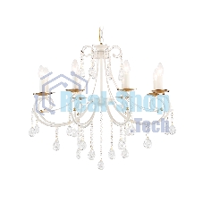 Светильник Ambrella light TR4917/8 WH/GD белый/золото E14/8 max 40W D740*930