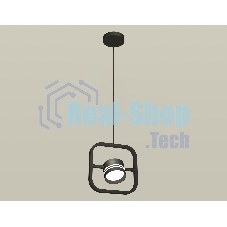 Светильник Ambrella light XB9119154 SBK/FR черный песок/белый матовый GX53 (C9119, N8478)