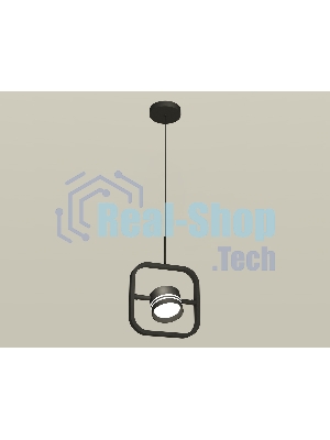 Светильник Ambrella light XB9119154 SBK/FR черный песок/белый матовый GX53 (C9119, N8478)