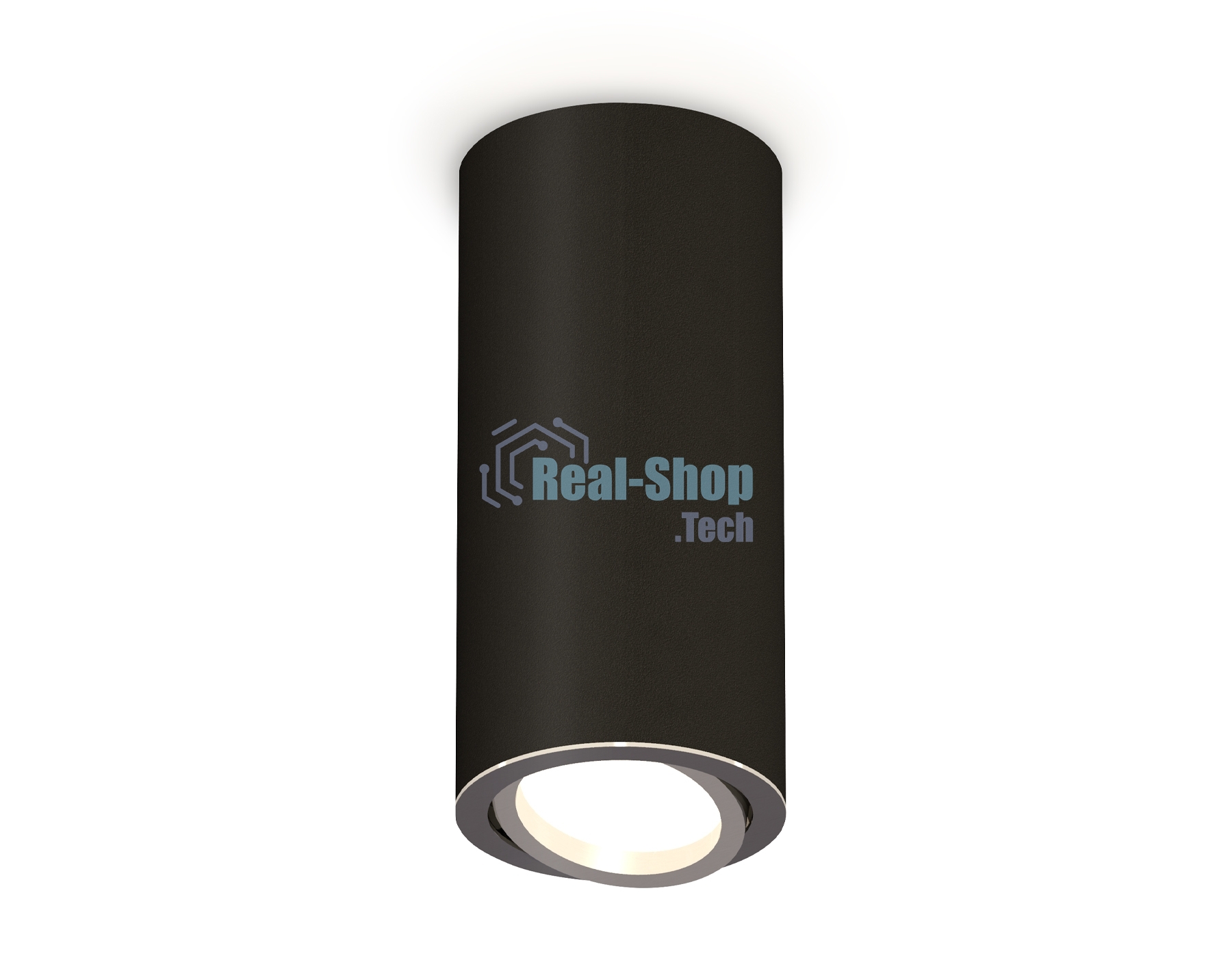 Светильник Ambrella Light XS7443003 SBK/PSL черный песок/серебро полированное MR16 GU5.3 (C7443, N7003)