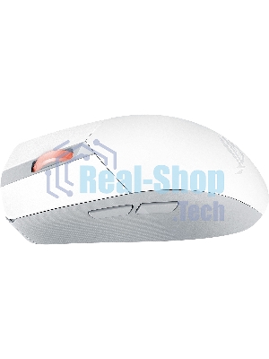 Мышь беспроводная ASUS P520 ROG STRIX IMPACT III белый, 36000 dpi, Bluetooth / USB, Bluetooth / радиоканал, кнопки - 5