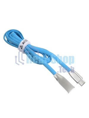 Кабель USB ACD-Infinity Type-C ~ USB-A TPE, 1.2м, синий