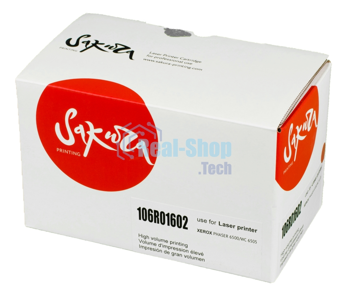Картридж лазерный Sakura 106R01602 для Xerox Phaser 6500/Workcenter 6505, пурпурный, 2500 к.