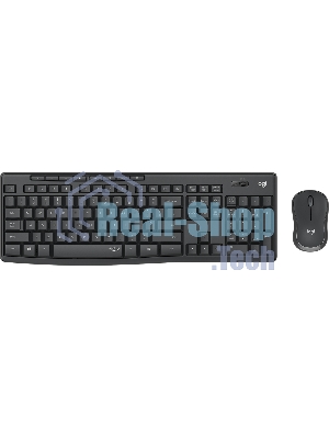 Комплект клавиатура+мышь Logitech MK295 беспроводной, USB, чёрный