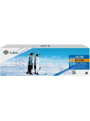 Картридж лазерный G&G GG-C718BK черный (3400 стр.) для Canon MF8330i/MF8330/MF8350/LBP7200