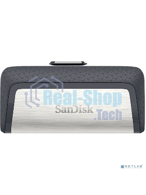 Флешка USB Sandisk 64Gb Ultra Dual SDDDC2-064G-G46 USB 3.0 серый/узор