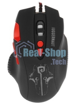 Мышь проводная Qumo PRO Series Juggernaut M84 черный, 6400 dpi, USB, кнопки - 8
