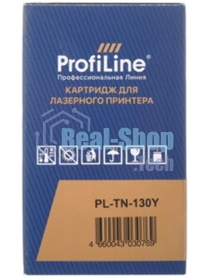 Картридж ProfiLine PL-TN-130Y для принтеров Brother DCP 9042CDN/9045CDN/9040CN/MFC/9840CDW/9440CN/HL/4040CN/4050CDN/4070C 1500 копий Yellow