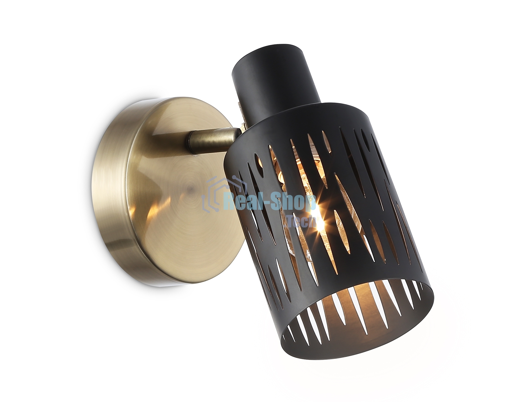 Светильник Ambrella light TR8667 BK/SB чёрный/бронза E14 max 60W 180*100*150