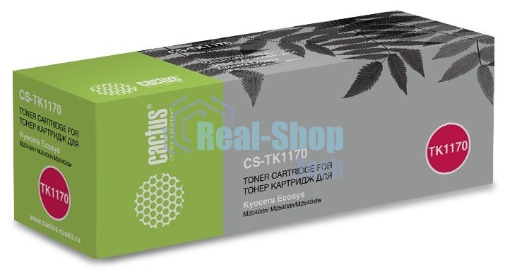Картридж лазерный Cactus CS-TK1170 черный (7200 стр.) для Kyocera Ecosys M2040dn/M2540dn/M2640idw