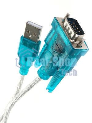 Кабель AM/Com port 9pin 1.2м VCOM адаптер USB -> RS232, DE9P (добавляет в систему новый COM порт), VUS7050