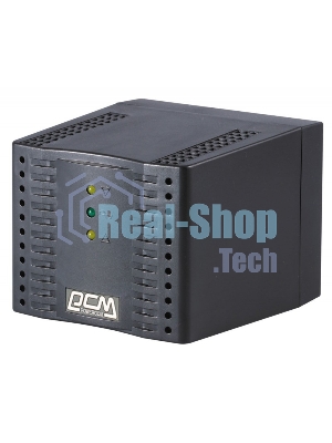Стабилизатор напряжения Powercom TCA-1200 600Вт 1200ВА черный