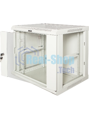 Шкаф настенный серии Pro, 15U 600x800, стеклянная дверь