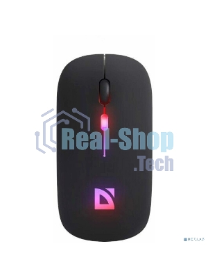 Мышь беспроводная Defender Touch MM-997 черный, 1600 dpi, радиоканал, Bluetooth, USB, кнопки - 4