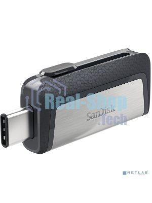Флешка USB Sandisk 64Gb Ultra Dual SDDDC2-064G-G46 USB 3.0 серый/узор