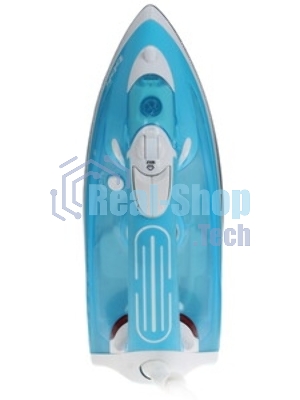 Утюг BBK ISE-2400 бирюзовый/белый, 2400 Вт, 35 г/мин, 140 г/мин, 280 мл