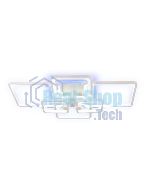 Потолочный светодиодный светильник FA5306/4+2 WH белый 176W 800*550*140 (ПДУ РАДИО 2.4G)