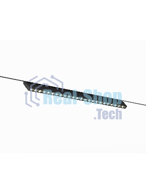 Трековый светильник GL2365 BK черный IP20 20W 3CCT 3000-6400K 48V 400*10*73