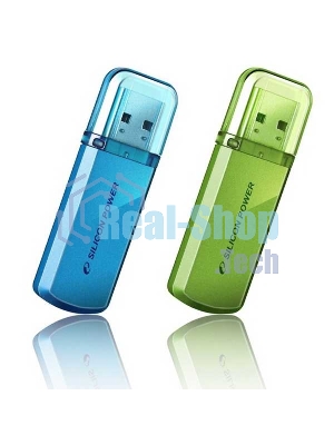 Флешка USB Silicon Power R/W 32Gb Helios 101 SP032Gb,UF2101V1N USB 2.0 зеленый