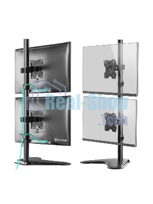 Кронштейн ONKRON D208FS для двух мониторов 13