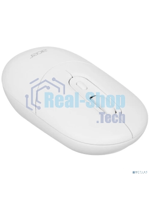 Мышь беспроводная Acer OMR301 белый, 1600 dpi, радиоканал, Bluetooth, USB, кнопки - 4