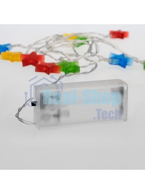 Гирлянда Neon-night Арка со звездами 2,5х1,2м, 136 LED, теплый белый, с контроллером 8 режимов, 230В