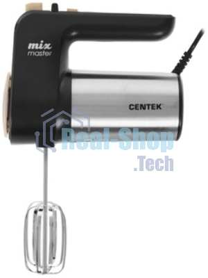 Миксер Centek CT-1123 Beige 800 Вт,, 6 скоростей +турбо, взбивание/замешивание